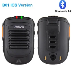Inrico 무선 PTT 마이크, Ios 안드로이드 T320, S200, S300, 4G 네트워크 라디오, Zello Real-PTT 애플리케이션과 작동, B02