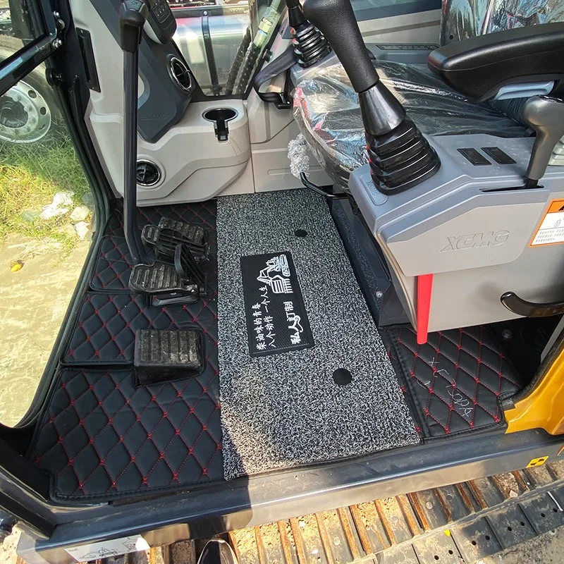 Excavator Foot Mat for XCMG XE55 XE60 XE75 XE135 XE215D XE200D XE260 Cab Interior Supplies Carpet