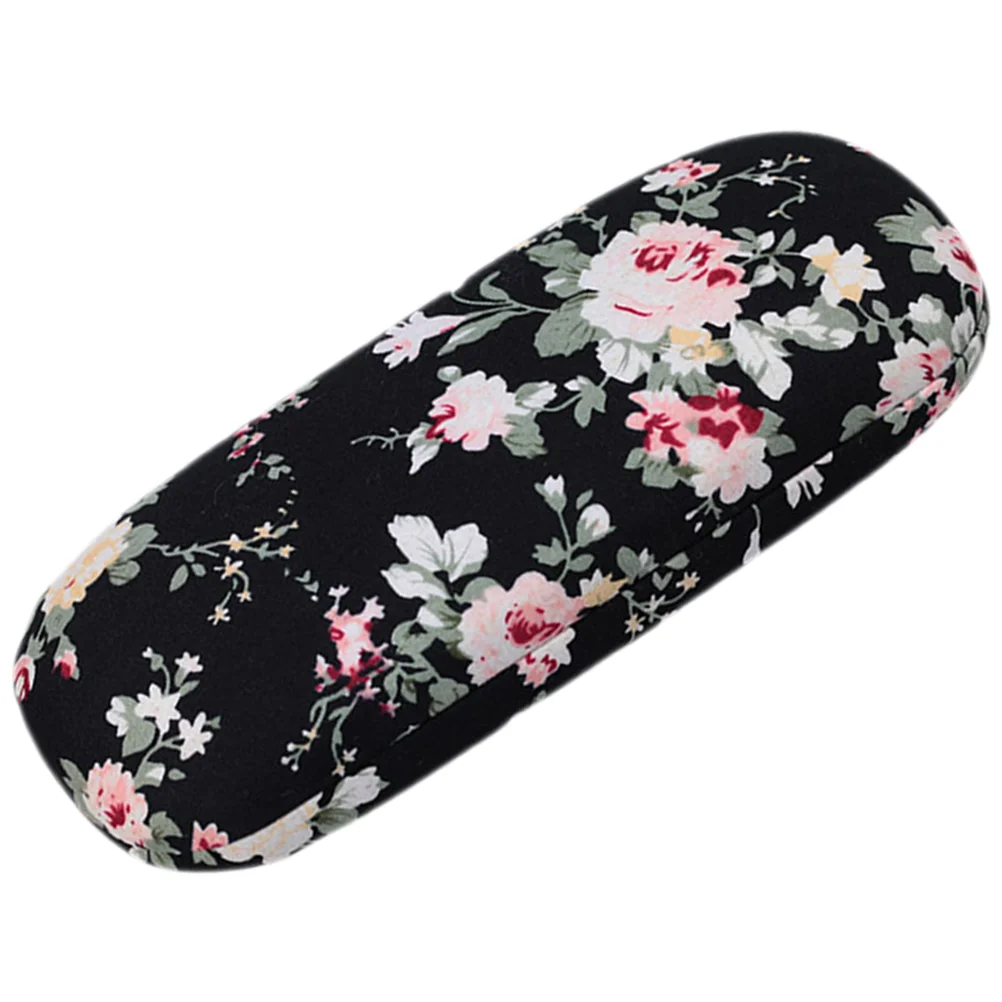 Printed Glasses Case Eyeglass Hard Shell Cases for Reading Women Sunglasses Country Style Printing