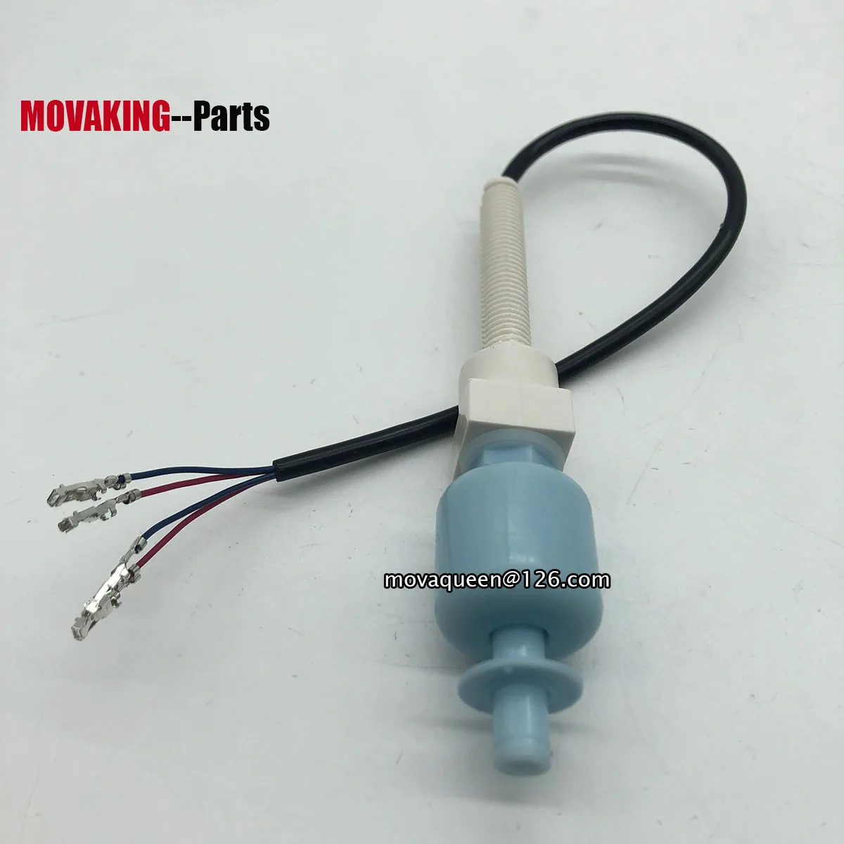 

Ice Making Machine Accessories Blue 4-Wires Water Level Float Sensor For JINSONG LAUD Snooker A1000-WEC Ice Maker Replacement