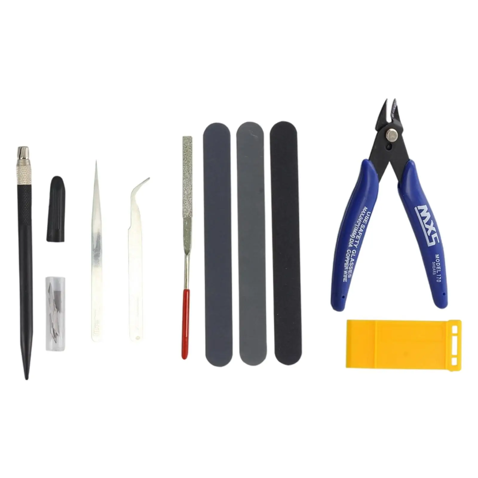 Modeler Basic Tools Kit Fixing W/ Plier Assembling Reusable for Building Kit