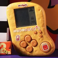 Cartoon Retro Mini Block Pocket Game Machine Children'S Day Puzzle And Stress Relief A Beautiful And Fun Children Classic Gift