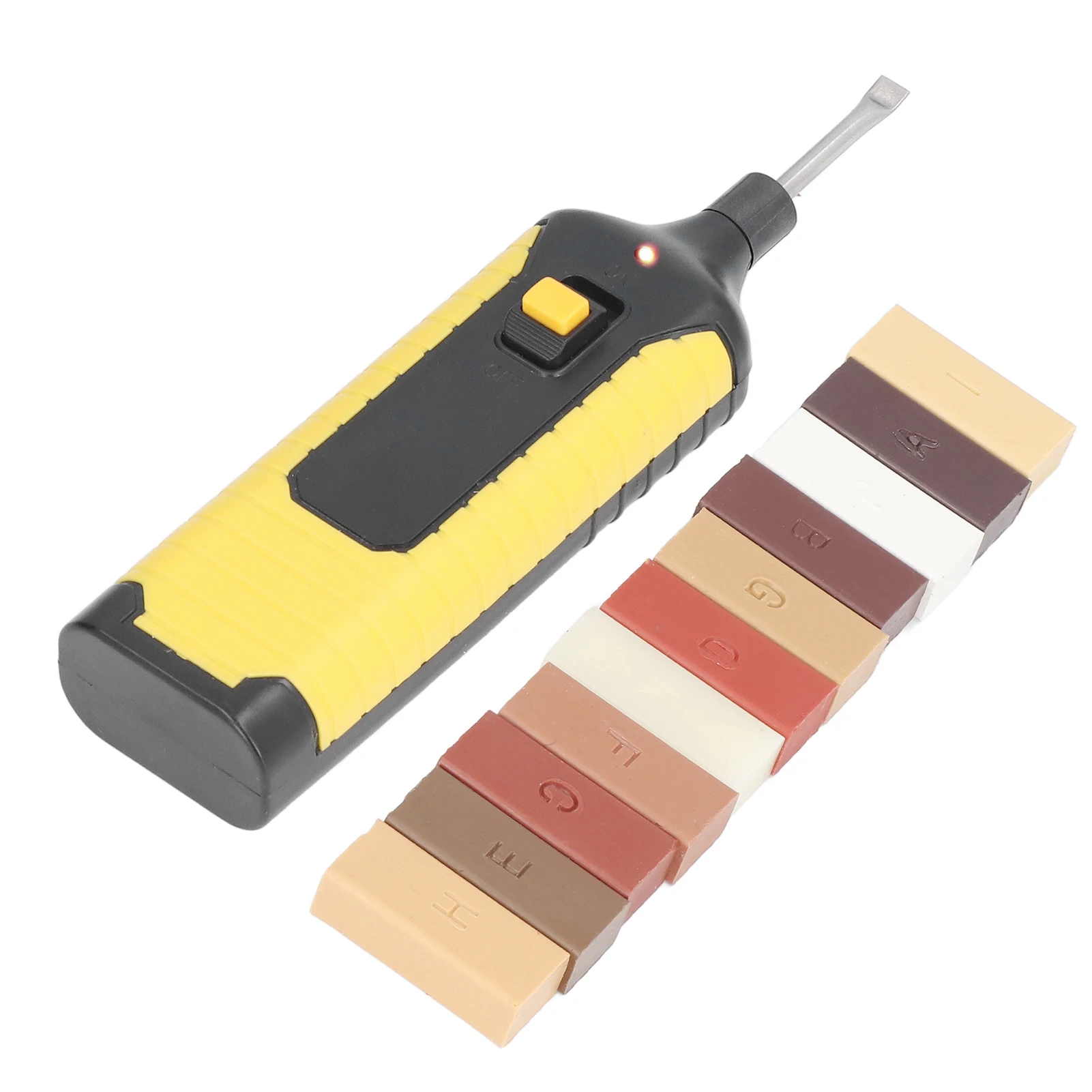 Kit de reparo de piso de madeira multifuncional móveis de madeira crack laminado preenchimento de arranhões