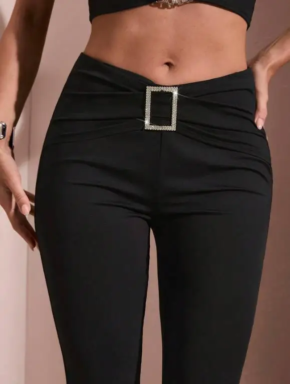 

Retro Drooping Flared Pants for Women In Summer Temperament Personality Vintage Loose Slimming High Waist Versatile Casual Pants