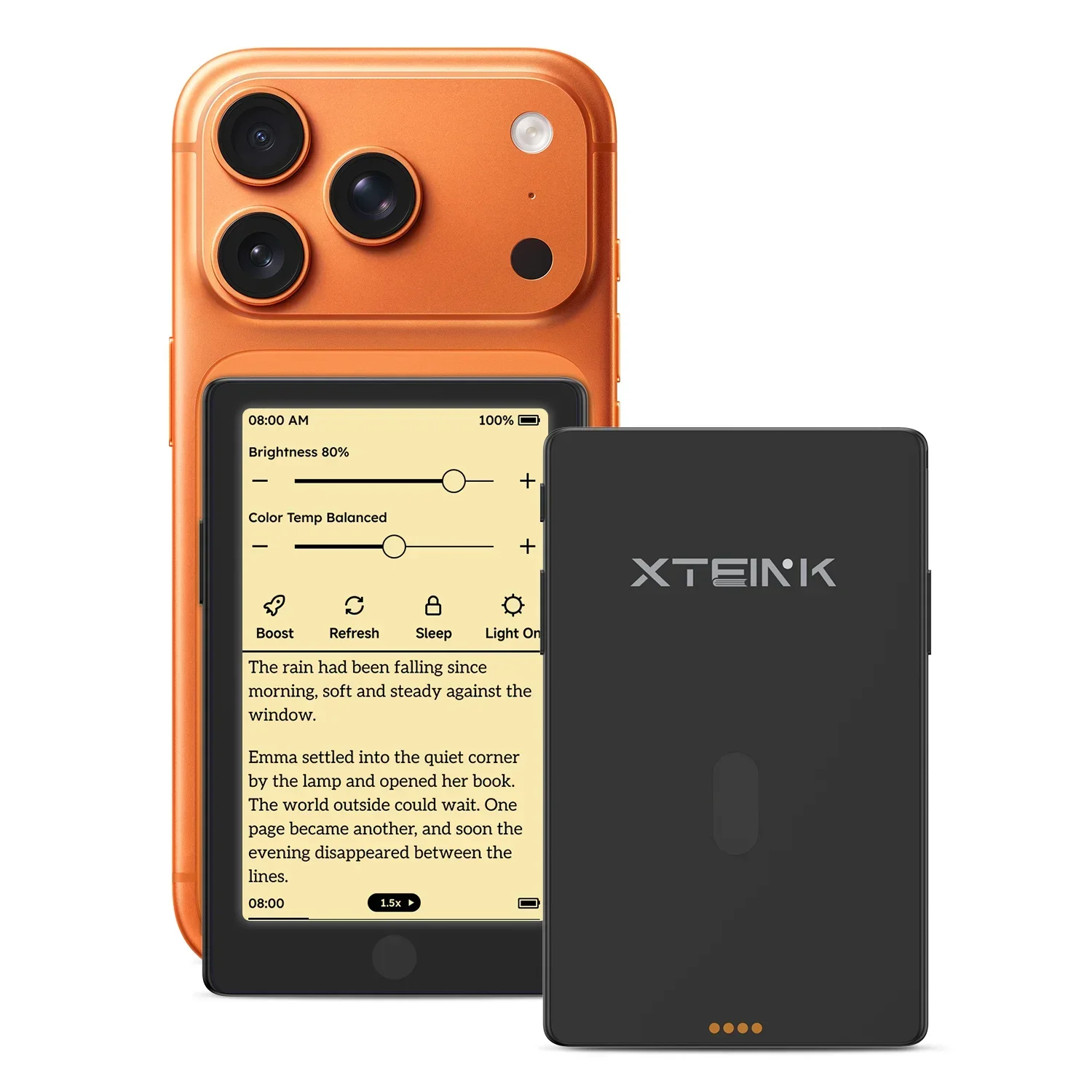 XTEINK X4Pro E-ink Reader 4.3 Inch Ultrathin Magnetic E-book Reader with Front Light Touchscreen Unlocked Firmware Global Vision