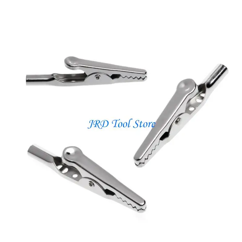 A2UD High Conductivity 10A Clip Large Opening Secure Grip Clamps for Electronics Testing and Circuitry
