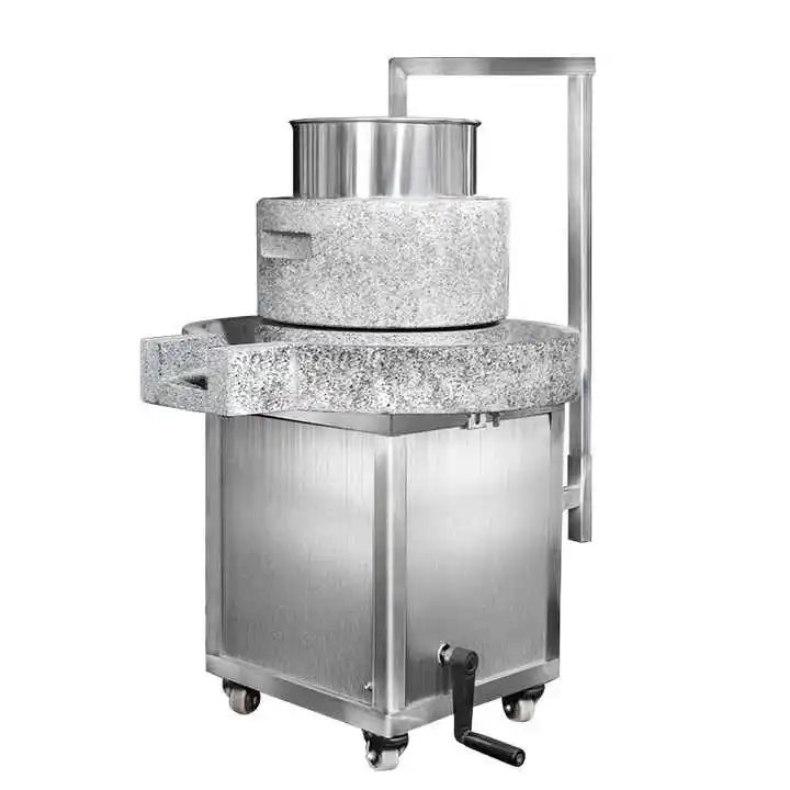 Factory direct sales mini stone mill electric granite stone wheat grinding abrasive food processing machinery