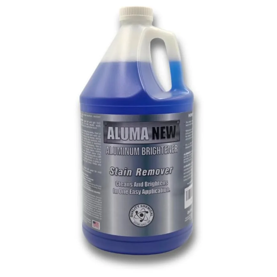 

Aluminum Brightener/Stain Remover/Cleaner and Restorer/Made in USA// 1 Gallon