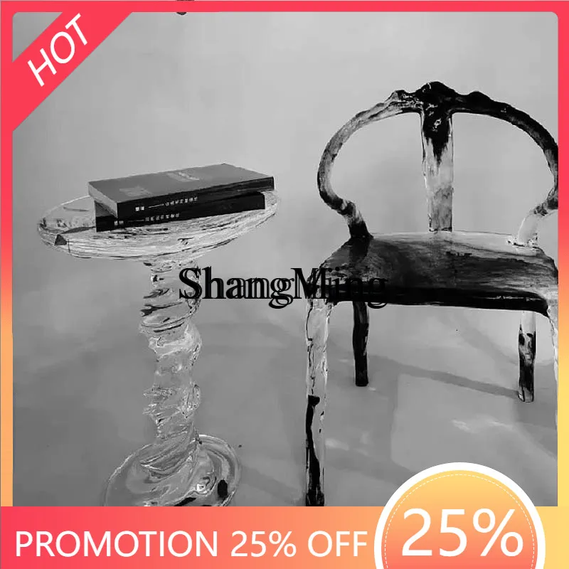 

FG resin whirlpool round edge few living room exhibition hall bedroom sales office model room leisure coffee table