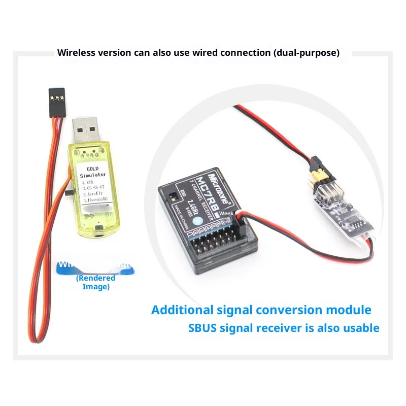 Zabawka zdalnie sterowana dla dzieci, model samolotu z bezprzewodowym szyfrowaniem 22w1, Phoenix 5 Gold Simulator G7 G7.5, zabawka do gier online.