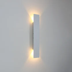 Moderne Einfache 6W LED Innenwand Lampe Schlafzimmer Wohnzimmer Hause Beleuchtung Gang Korridor Dekoration Aluminium Wand Licht AC85-265V