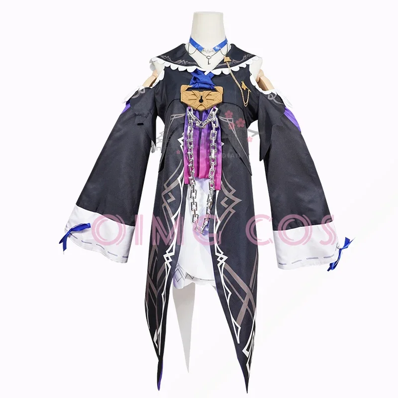 Herta Cosplay Costume Honkai Star Rail Carnival Uniform Wig Anime Halloween Costumes Women Game