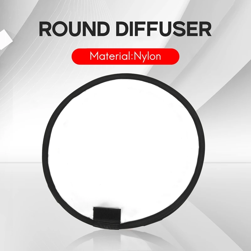 Diffusore flash softbox portatile universale rotondo da 40 cm per fotocamera