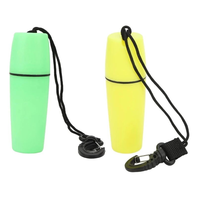 Kayak Sealed Bottle Dry Box Water Resistant Diving Seal Box with Hook Rope