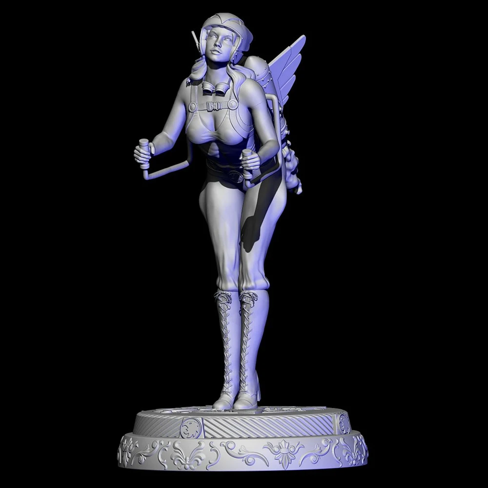 

1/24 летающая сексуальная девушка, аниме NSFW, модель из смолы, фигурка, игрушка, ремесло в разобранном виде, миниатюрная уменьшающая статуя, неокрашенные наборы