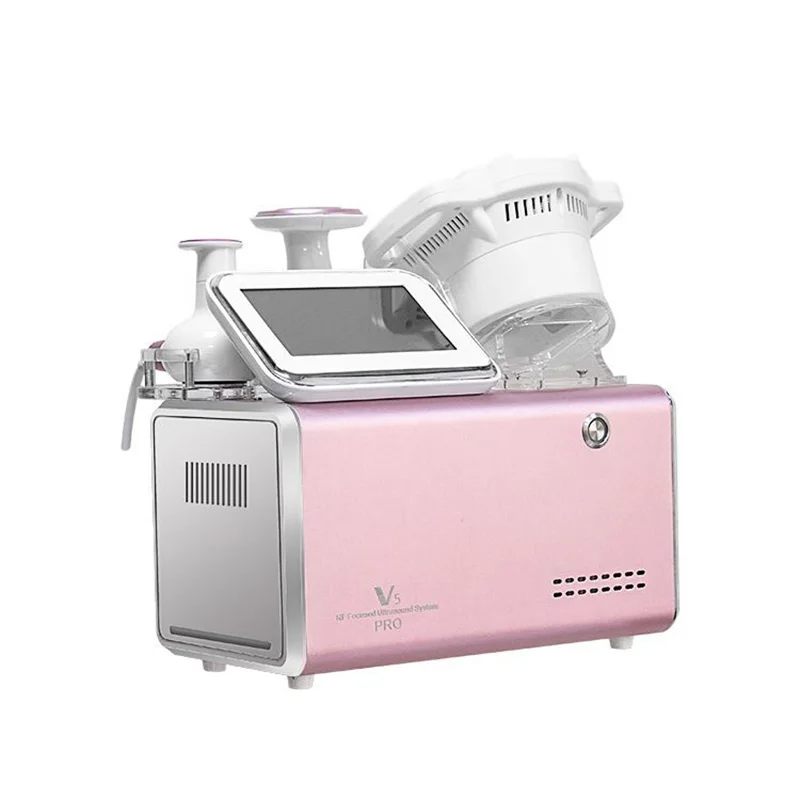 

Newest Upgrade 40K Cavitation Body Slimming Shaper Beauty Machine V5 Pro Weight Loss RF 3 in 1 System with CE Approval