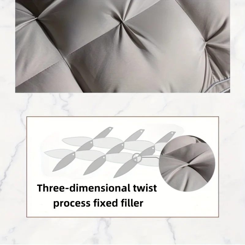 وسادة فاخرة بجودة فندق 5 نجوم، 19 × 29 بوصة - دعم الرقبة للنوم العميق، وسادة عالية غير قابلة للانزلاق لجميع المواسم، Hypoa