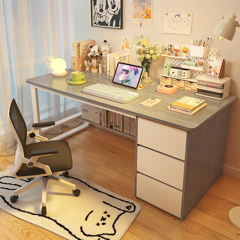 Student home study desk, desktop computer desk