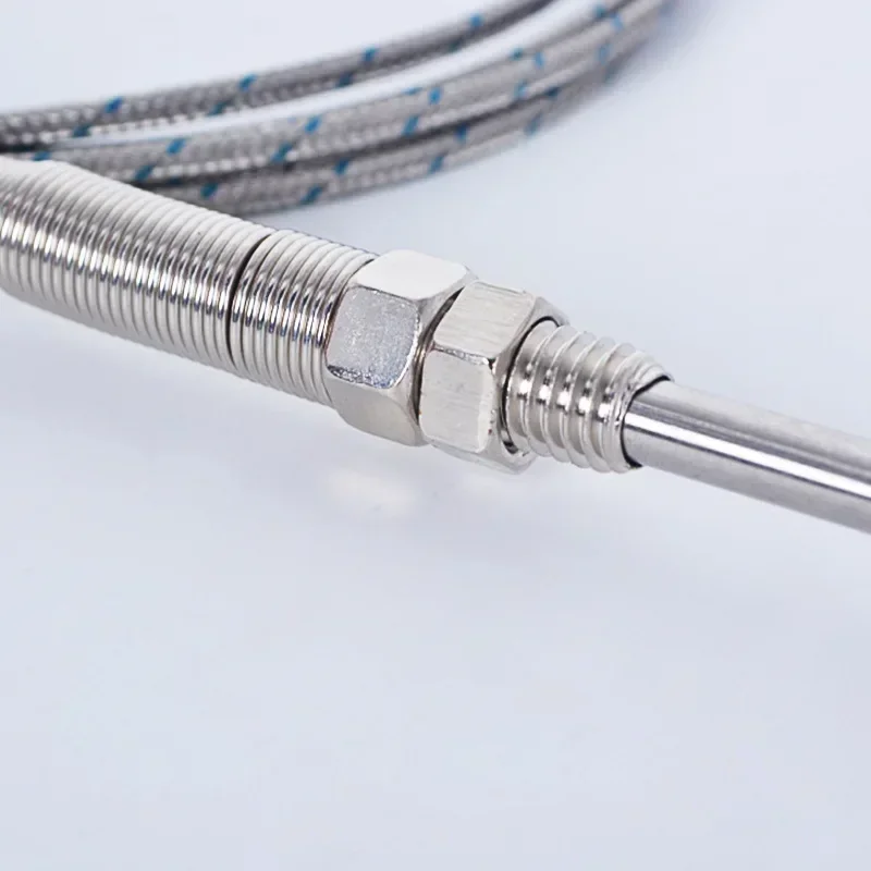 Probe K type thermocouple WRN-187 waterproof temperature measuring cable CA-187M8 mounting thread probe