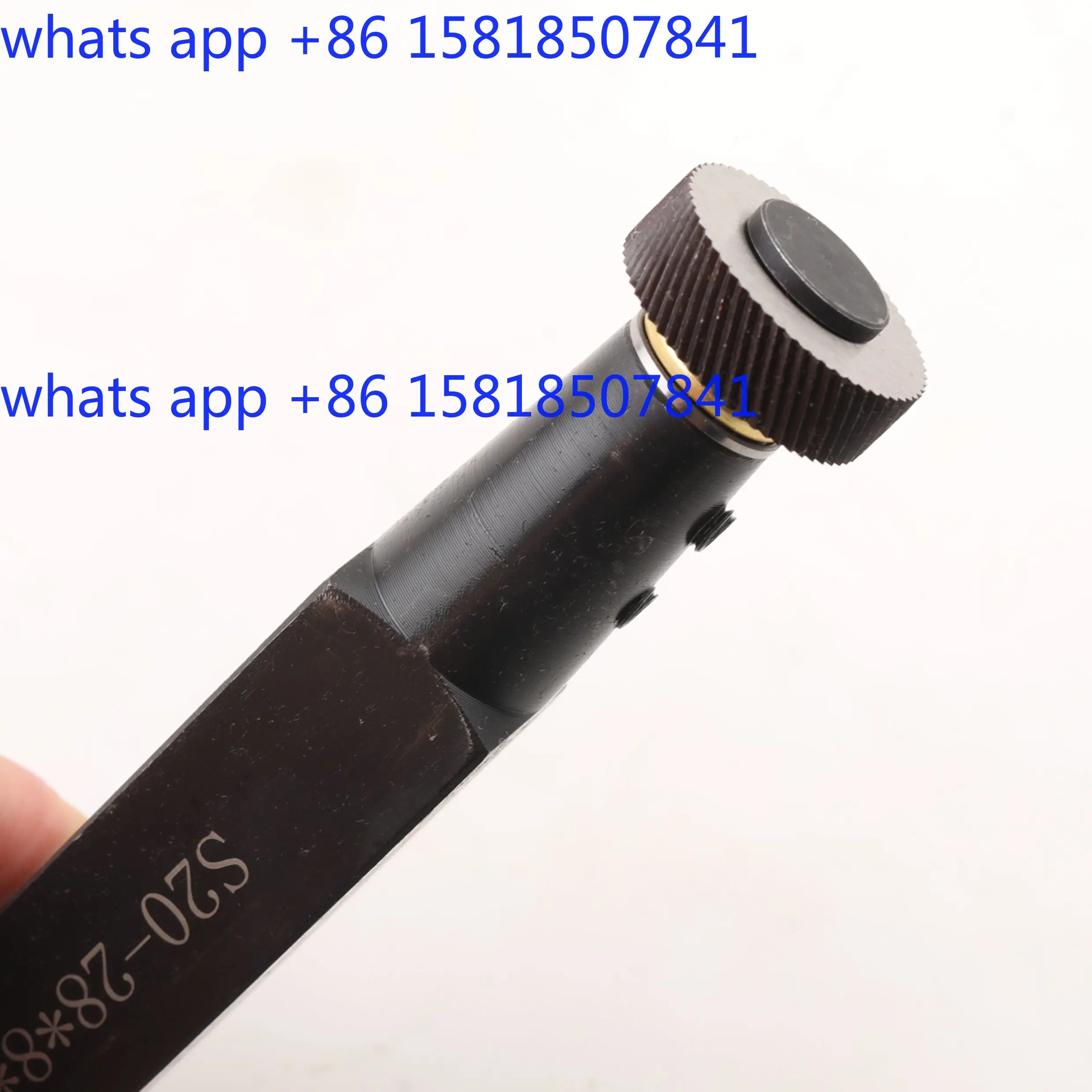 Inner hole knurling knife left and right twill 30 degrees reticulated 25 square embossing knife P1.0/1.2/1.5 through hole