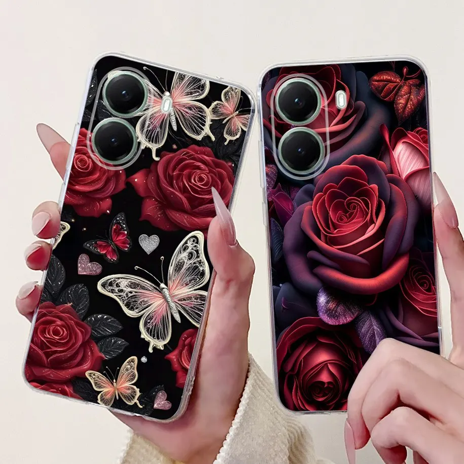 حافظة لهاتف Xiaomi Poco X7 Pro 5G 2025 حافظة فاخرة من السيليكون الناعم من الرخام لهاتف Xiaomi Poco X7 X 7 Coque PocoX7 X7Pro Funda #5