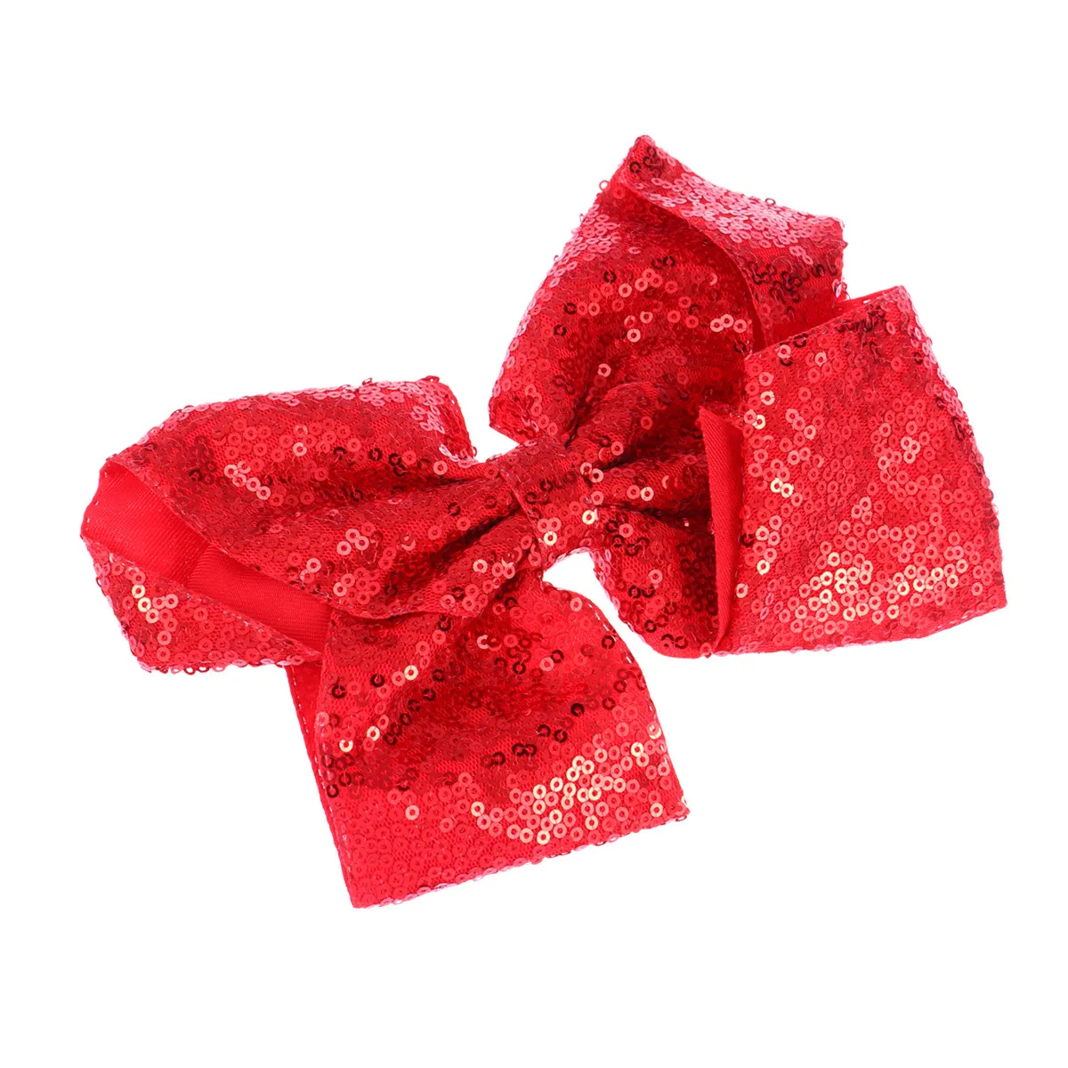 

Huge Sequins Bowknot Hair Clip Red Hairpin Barrette Headdress Hair Accessories for Kids Girls Teens Baby