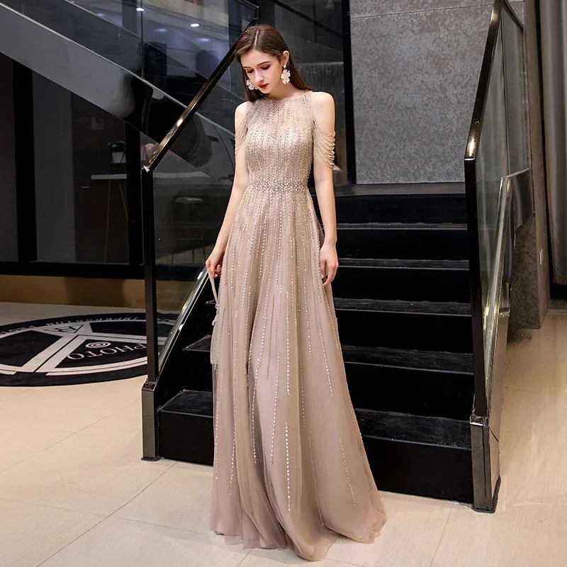 Elegant Party Dresses for Women Luxury Woman Evening Dress for Women Prom Gown Formal Long Suitable Request Occasion Customized