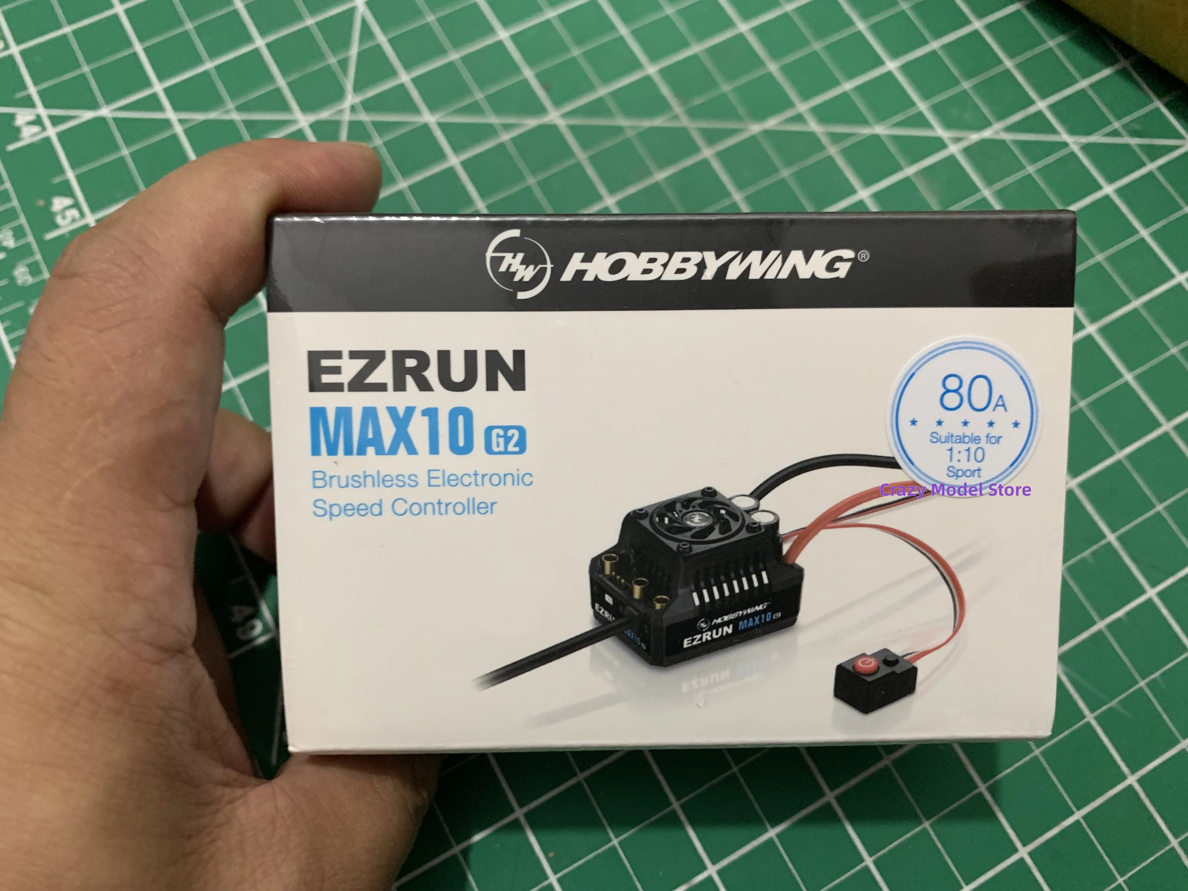 

In Stock Hobbywing EzRun MAX10 G2 80A/140A Waterproof Brushless ESC with 3652/3665 G3 Turbo Inductive Motor for 1/10 RC Car