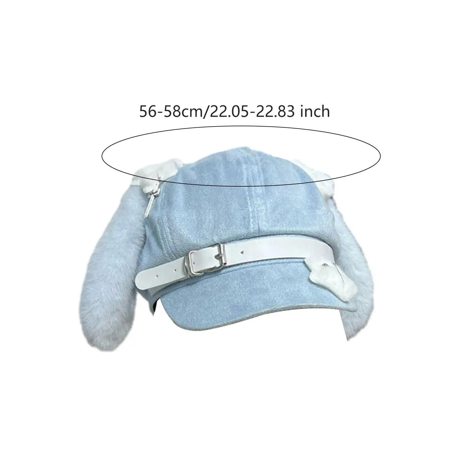 قبعة بيريه على شكل آذان الجرو، فستان فاخر ناعم عصري، قبعة لوليتا بيريه #6