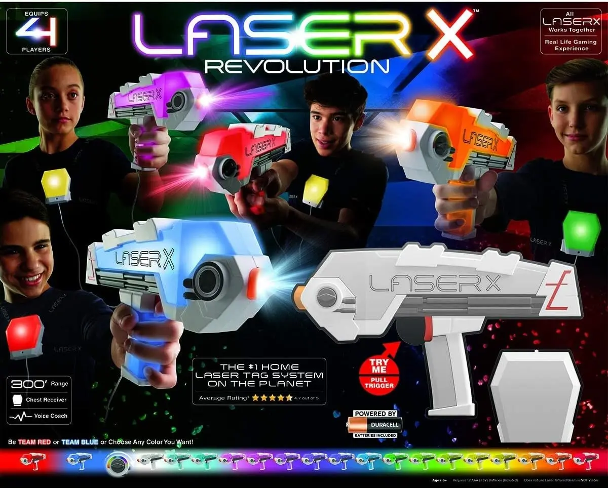 Laser X Revolution 4 Players Set