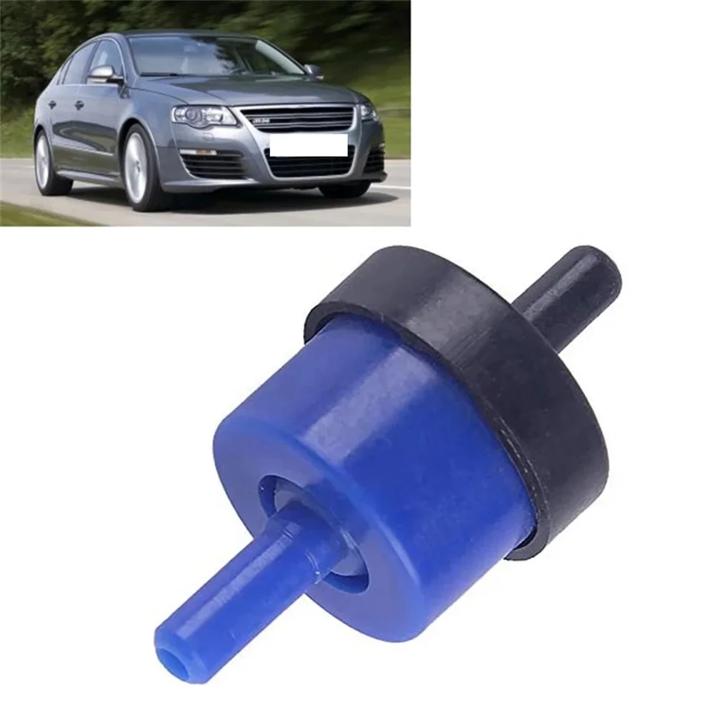 For EuroVan 1993 Non-Return Vacuum Check Valve Approx.2.3x4.4cm Accessories Black & Blue For EuroVan For Golf Plastic
