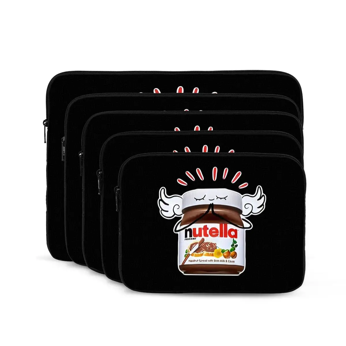 

Funny Nutella Notebook Laptop Bag Case Pouch Notebook Sleeve Cover Bag Tablet Shockproof Case Bag