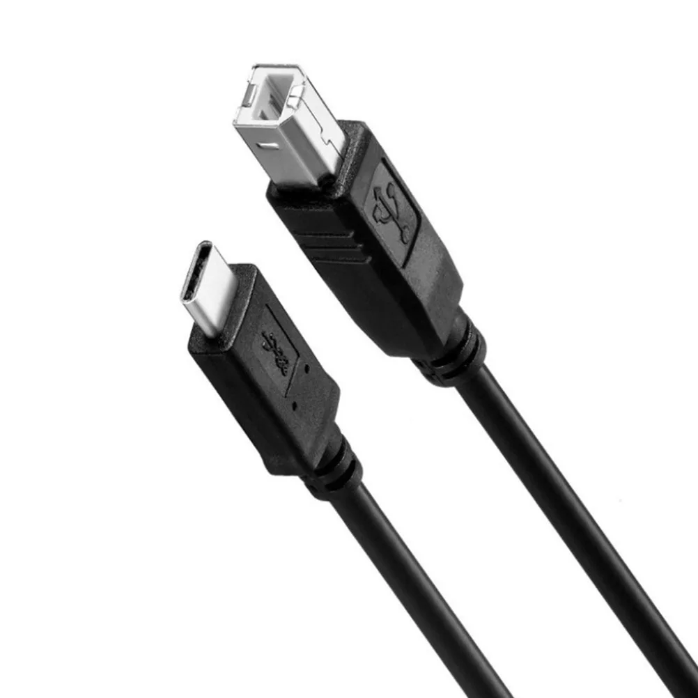 

8M Type-C Usb 3.0 Printer Cable For Hard Drive Server Data Transfer Durable Pvc Gold-Plated Connector Usb Cable