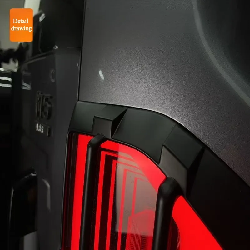 For BYD Denza B5 2033-2025 Taillight Protective Frame Cover Explosion-proof Exterior Modified Special Parts 2pcs