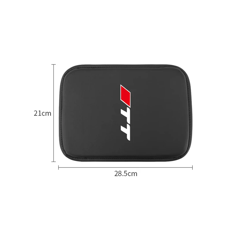 Car Leather Armrest Box Cushion Mat Arm Rest Protection Pad For Audi A1 A3 8P 8V A4 B6 B7 B8 B9 A5 A6 C7 C8 A7 A8 Q2 Q3 Q5 Q7 Q8 - view 2