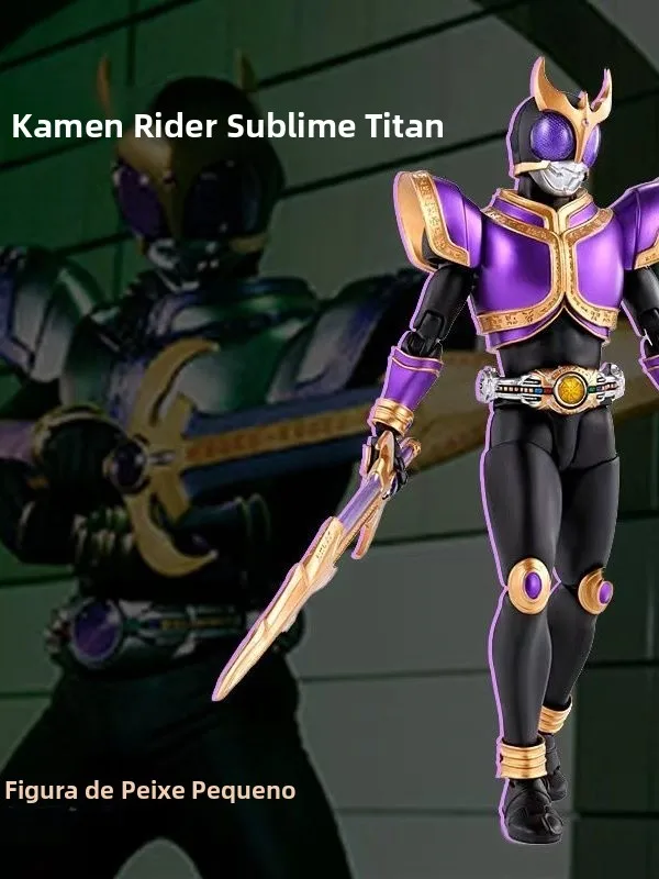 究極の衝撃！驚きのエイトードアクションフィギュア-ブラックレッドゴールド-マスクライダータイタンアセンション-コレクタブルトイ-骨彫り