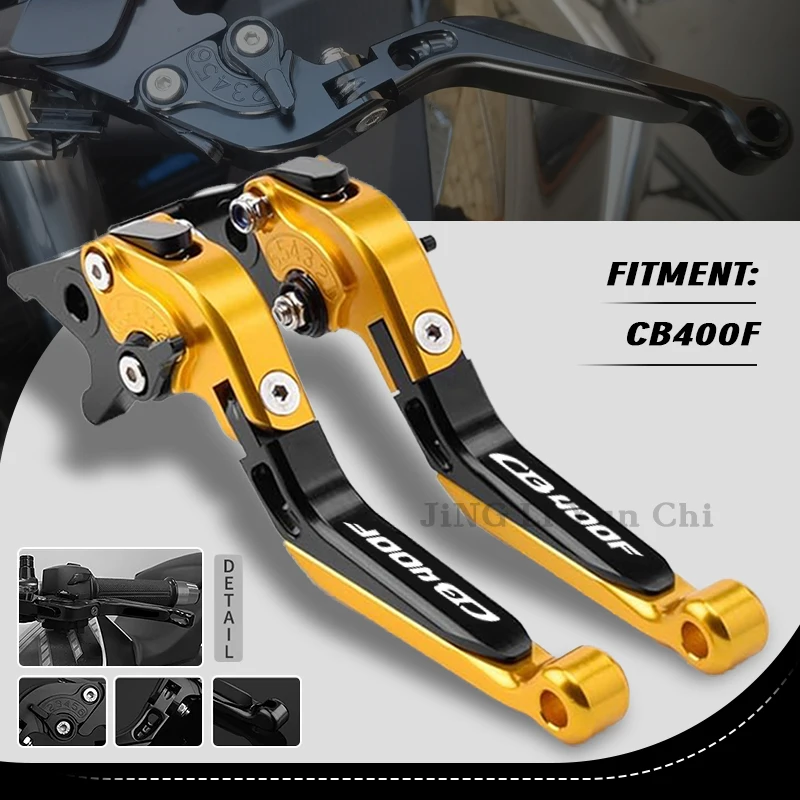 

For Honda CB400X CB400F CBR400R 2013-2021 Motorcycle Accessories Adjustable Folding Extendable Brake Clutch Levers