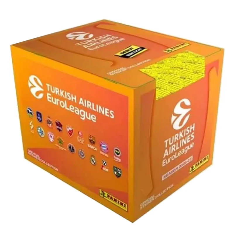 

Коллекция баскетбольных наклеек Panini 2025 Season Turkish Airlines EUROLEAGUE, ограниченная подпись на складе, БЫСТРАЯ ДОСТАВКА
