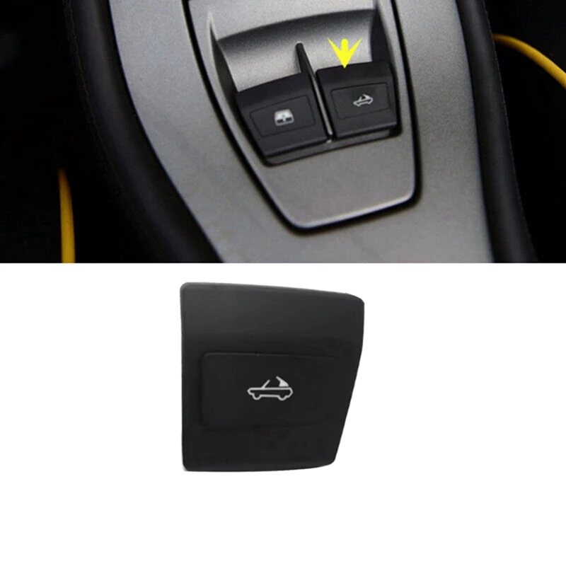 1Pair Convertible Roof Button & Base Kits 83532800 84047800 For Ferrari 458 488 Spider 10-19 Power Sunroof Switch Cover