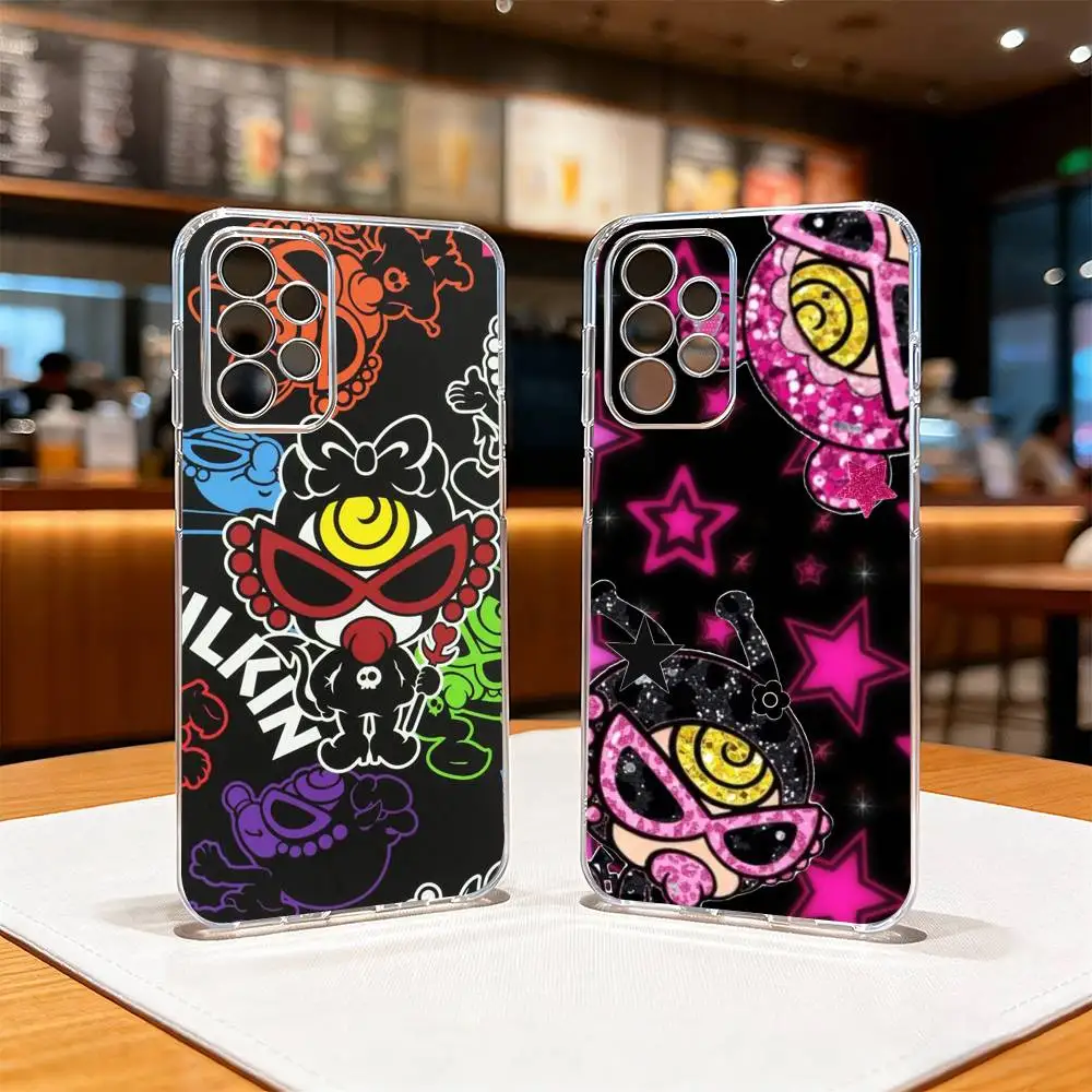 Japan Fashion Hysteric Minis Phone Case For Samsung S25,S24,S21,S22,S23,S30,Ultra,S20,Plus,Fe Transparent Cover