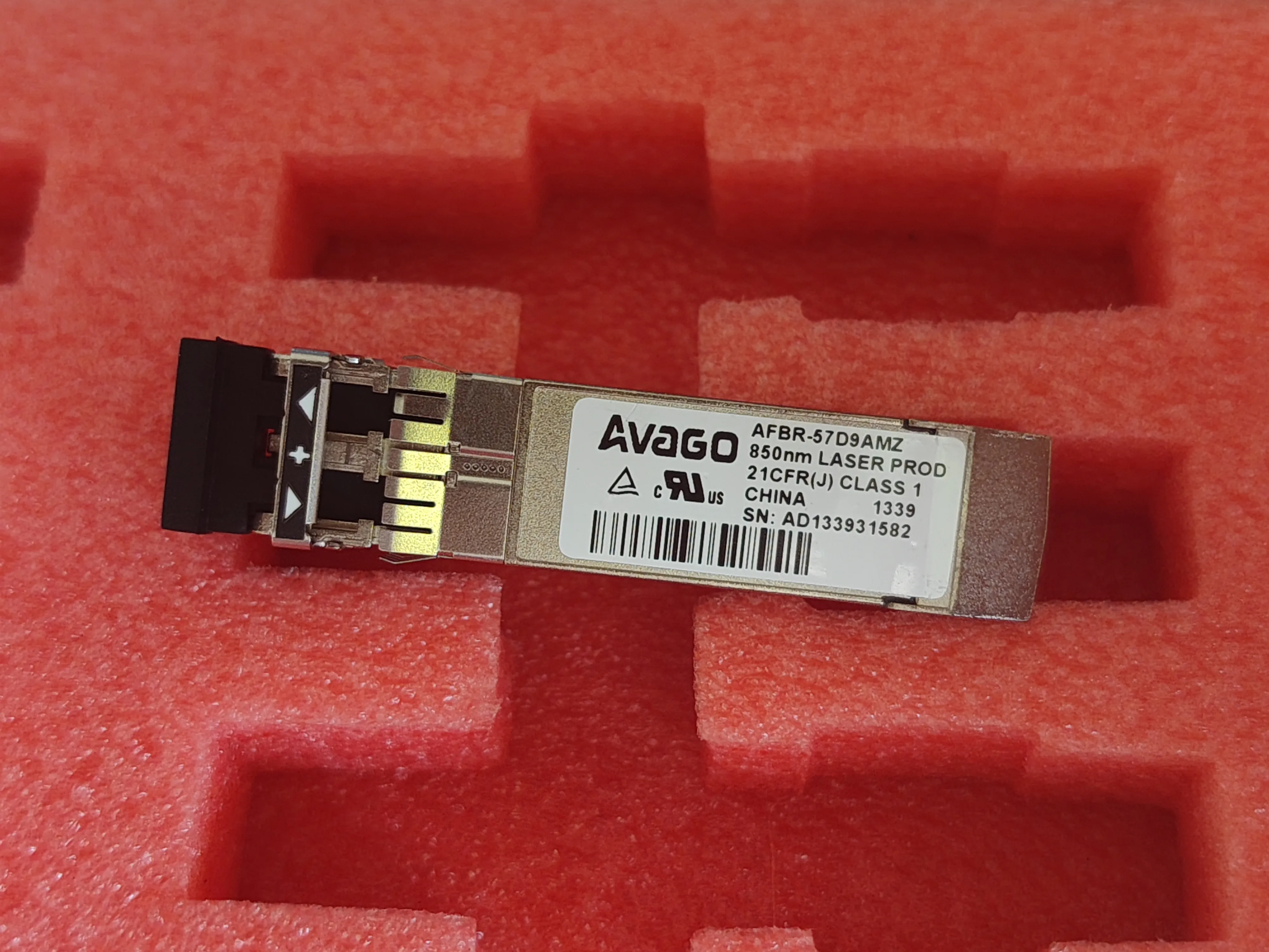 AFBR-57D9AMZ AVAGO 8G 0.15KM-850NM SFP+ Multimode Optical Fiber Transceiver avago 8g Transceiver/8g sfp fiber switch/AVAGO SFP