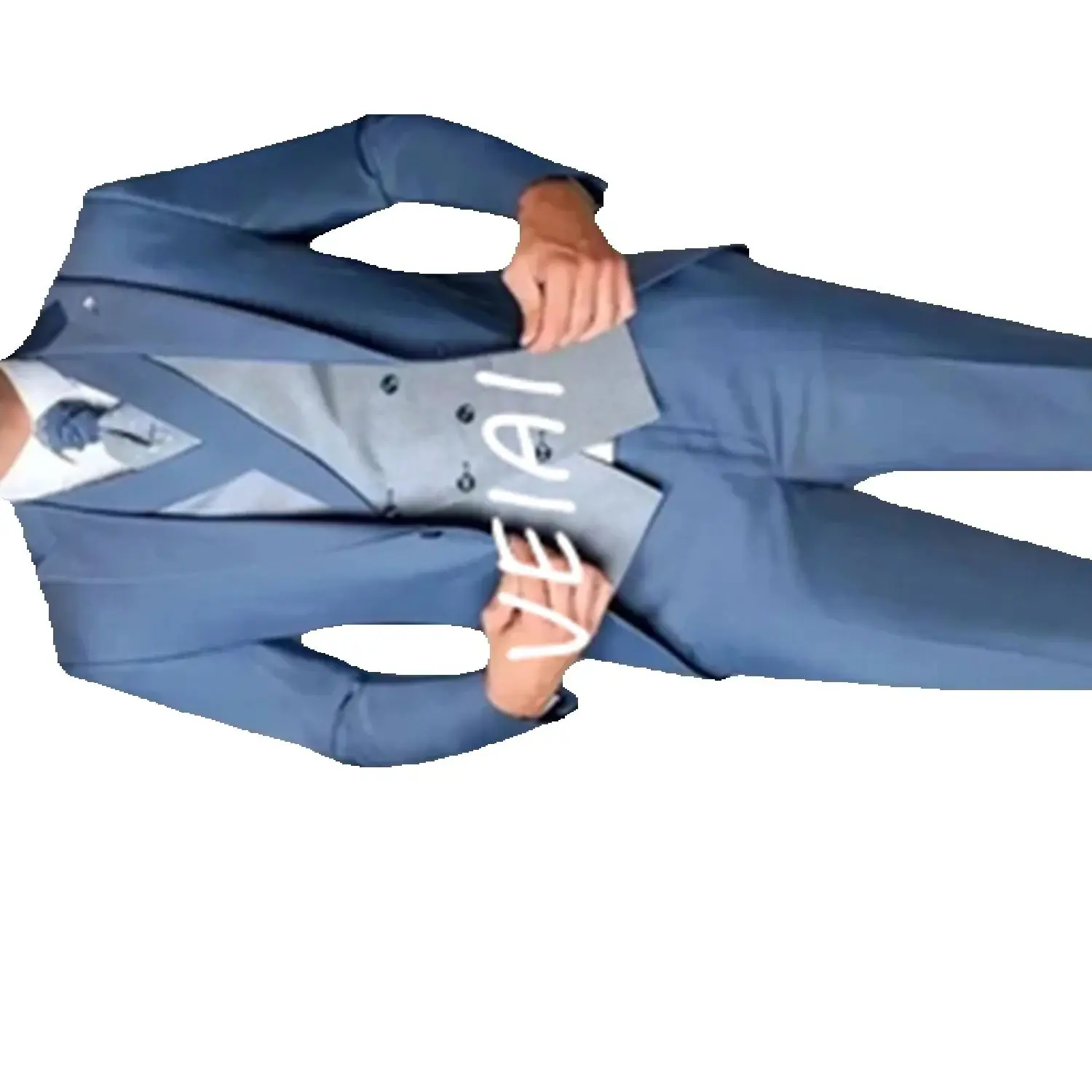 

CustomizedNew Wedding Prom Blazer Vest Pants 3 Piece Peak Lapel Costume Homme Grooms Wedding Terno Masculino 2021 Slim Fit Men S