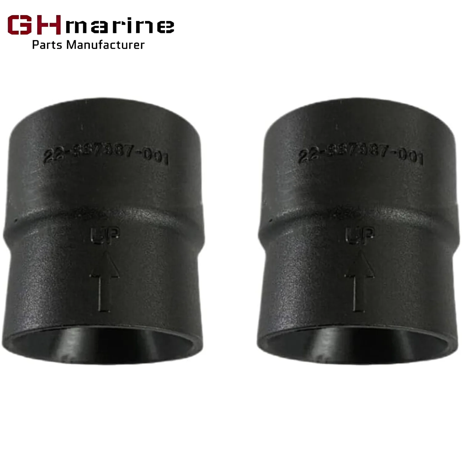 

2 шт. 22-887987A1 Муфта водяного насоса в сборе, совместимая с Mercruiser 200 225 250 275 300 350 400 SCI VERADO 4-тактные двигатели
