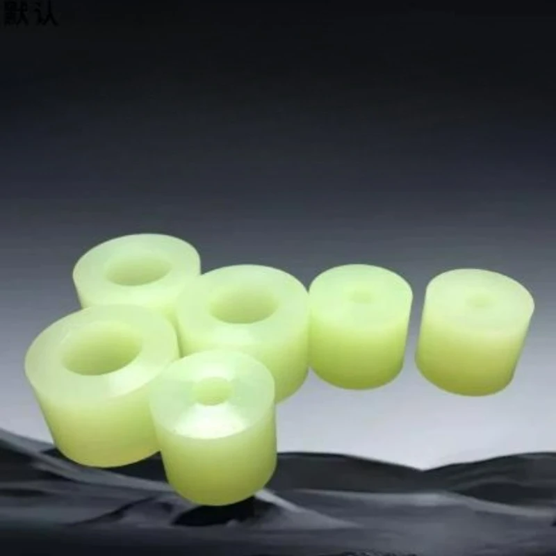5/10pcs Hardness 90A Polyurethane Buffer Pad Counterbore Hole Ring Sleeve PU Urethane Anti-Collision Wear Resistant Block