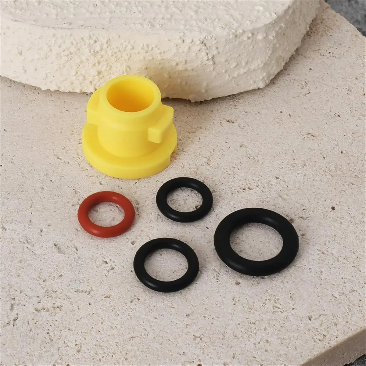 #17S 20Pcs O-Ring Set for Karcher K2 K4 K5 K6 K7 Lance Hose Nozzle Spare,O-Ring Pressure Washer,(Silicone)