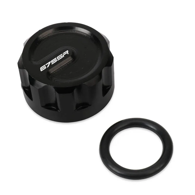 Für 675NK 675SR-R 675SR 675SRR 675 SR NK SRR Motorrad CNC Kühler Frostschutzmittel Kühlmittel Kappe Wasser Tank Kappe Dekorative Abdeckung