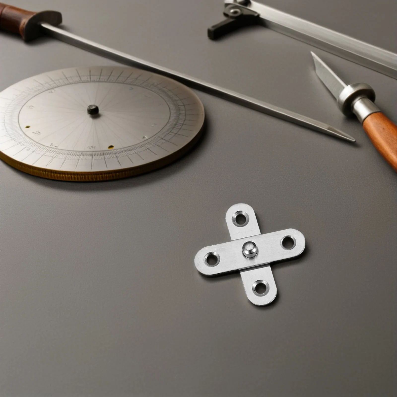 

10Pcs Hidden Hinges Stainless Steel 360 Degree Rotatable Up Down Adjustable Door Hinges for Cabinets Furniture