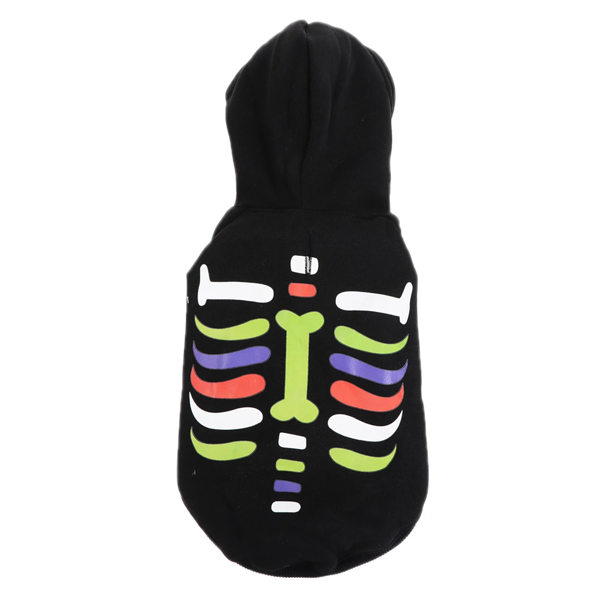 

1Pcs Pet Dog Hoodie Halloween Soft Comfortable Elastic Breathable Skull Pattern Dog Clothes Autumn Winter Festival Costume