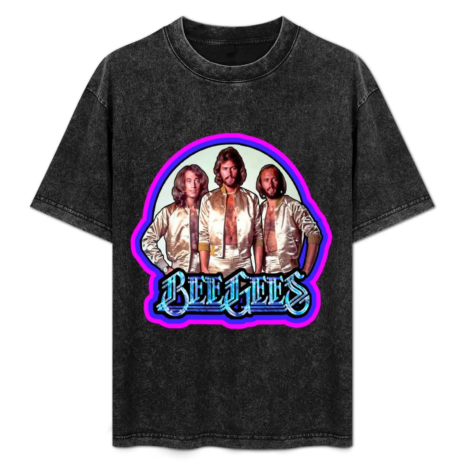 

What Only Women Know About Beegees Band T-Shirt Basic Solid Color Casual Tee Shirt