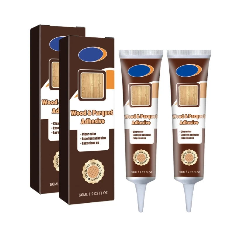 กาวติดไม้ขนาด 60 มล. กาวติดไม้ติดแน่นทันทีสำหรับไม้เนื้อแข็งไม้เนื้ออ่อน